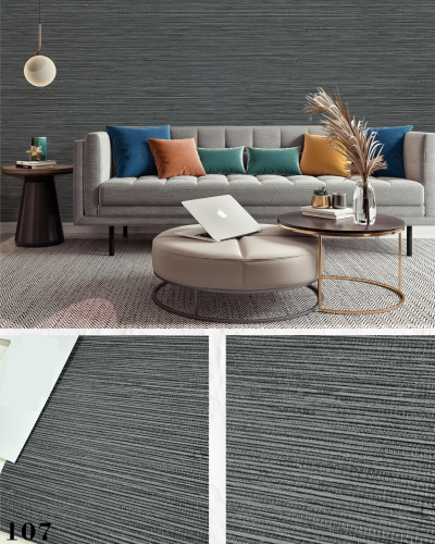 Jute 107 Charcoal Grey
