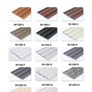 WPC Fluted Wall Panels (WI-196 Series)